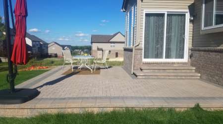 patio paver installation WB Landscape Services